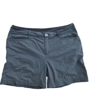 Patagonia nylon blend Womens sz 12 dark gray hiking rock craft shorts